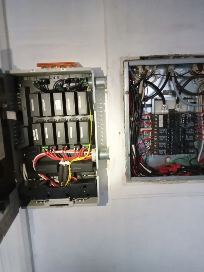 Electrical panel upgrade completed for Indoor Lighting Installation in Wilmington Island
